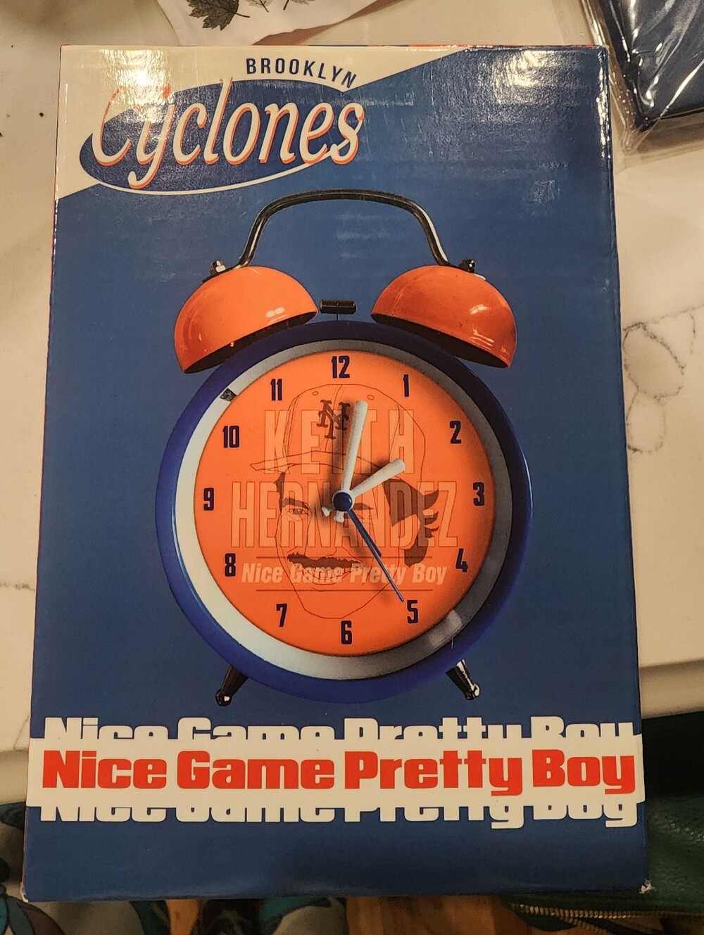 Keith Hernandez Brooklyn Cyclones Alarm Clock SGA